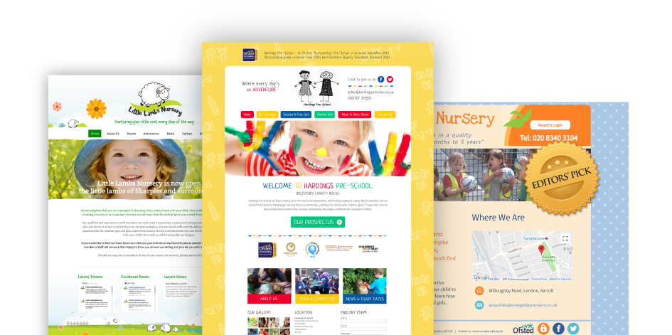 NurseryWeb Portfolio Banner