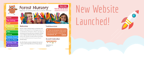 NurseryWeb - New Website Launched Banner