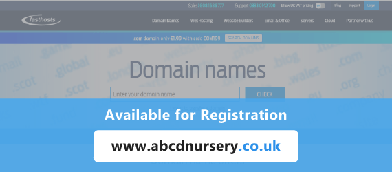 NurseryWeb - Domain Name Registration