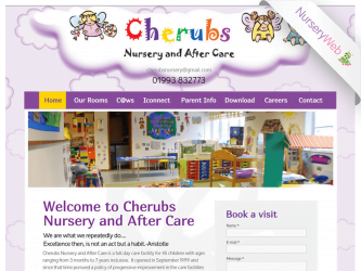 NurseryWeb - Cherubs Nursery & Day Care Website Design