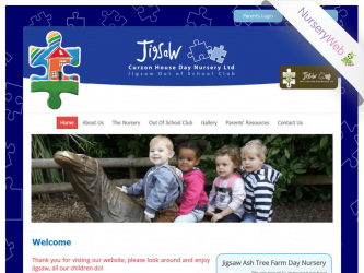 NurseryWeb - Jigsaw Curzon House Day Nursery Website Design