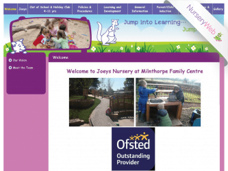 NurseryWeb - Joeys Nursery Website Design