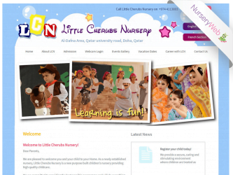 NurseryWeb - Little Cherubs Nursery Website Design