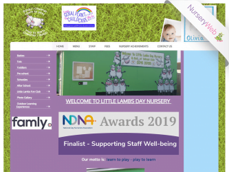 NurseryWeb - Little Lambs Day Nursery Website Design