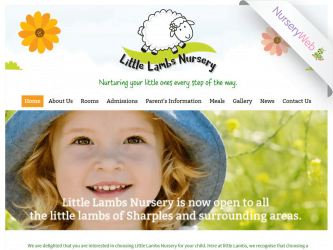 NurseryWeb - Little Lambs Nursery Website Design