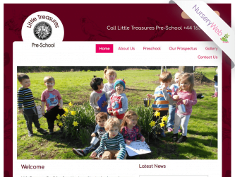 NurseryWeb - Little Treasures Pre-School Website Design