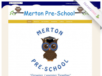 NurseryWeb - Merton Pre-School Website Design