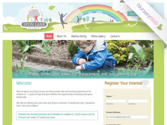 NurseryWeb - Sponlane Nursery Website Design