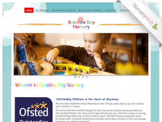 NurseryWeb - Sunshine Day Nursery Website Design