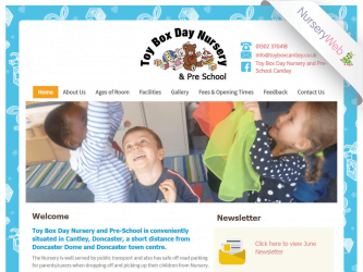 NurseryWeb - Toy Box day Nursery & Pre-School Website Design