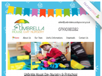 NurseryWeb - Umbrella House Day Nursery Website Design